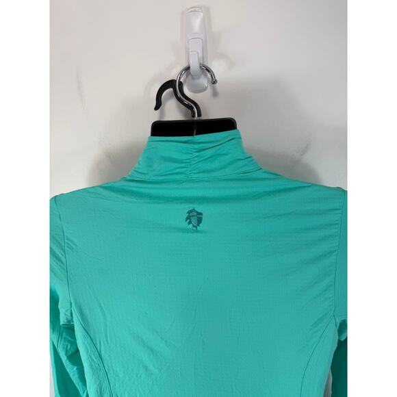 Ibkul Performance Half Zip Pullover Light Blue / Teal Size Large Womens - Picture 12 of 13